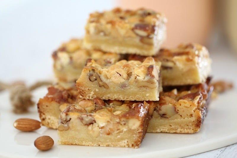 Easy Nut Caramel Slice most Popular Bake Play Smile