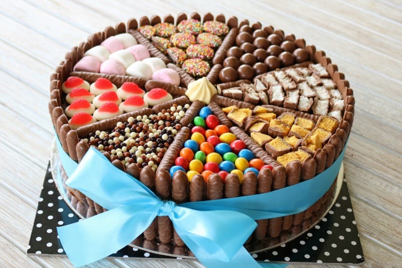 Easy Chocolate Birthday Cake (lollies, chocolates & more ...