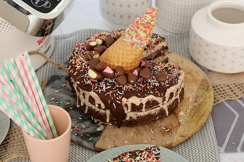 Clinkers Chocolate Brownie Ice-Cream Cake