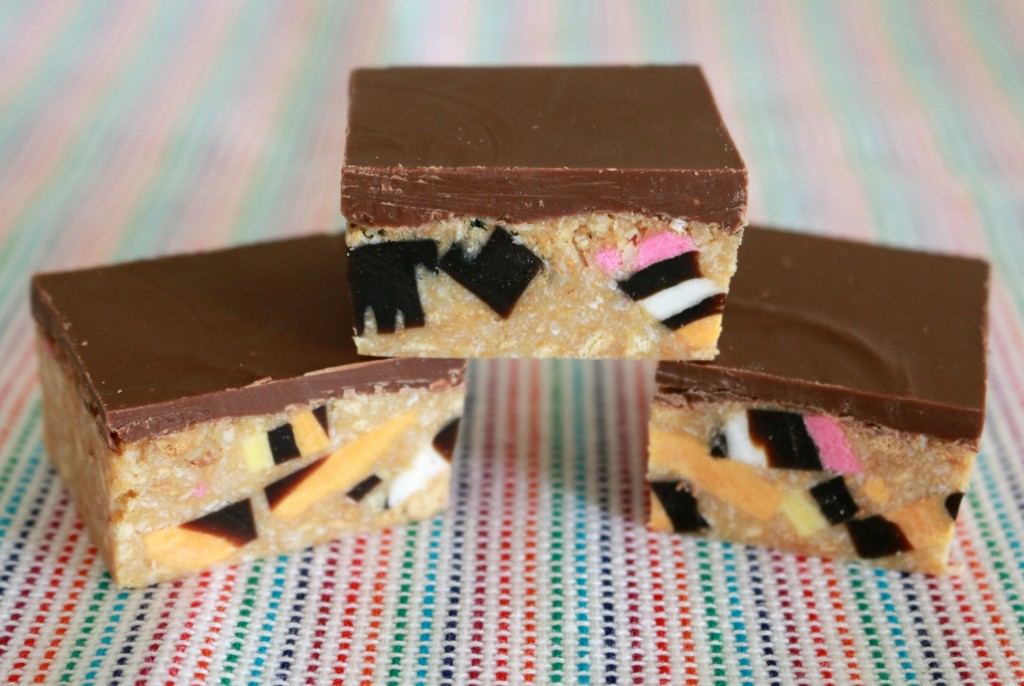 Licorice Allsort Slice